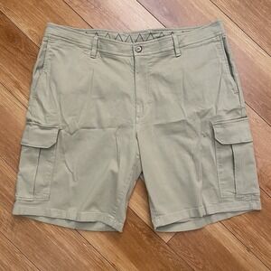 Tommy Bahama Men's Coastal Key Cargo Shorts 38x9 Shorts Stone Khaki